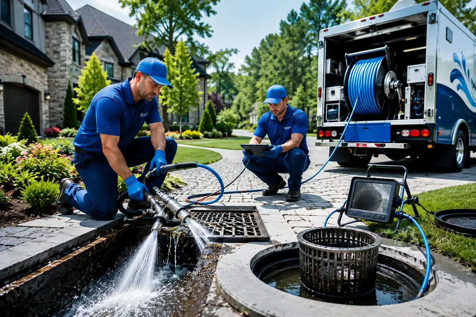 Local outdoor drain cleaning professionals in Strawberry Point, IA